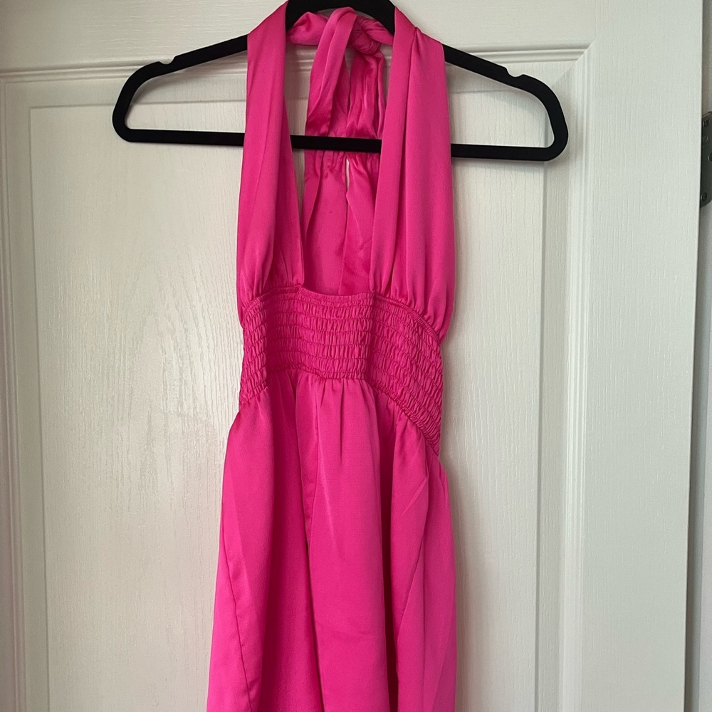 Superdown Fuscia Romper - image 2